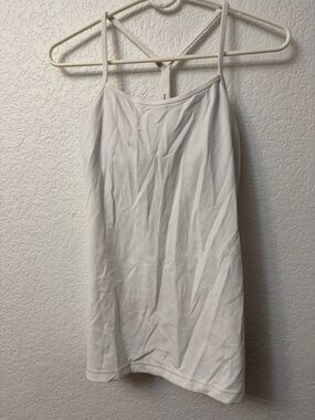 lululemon athletica White Strappy Tank Top